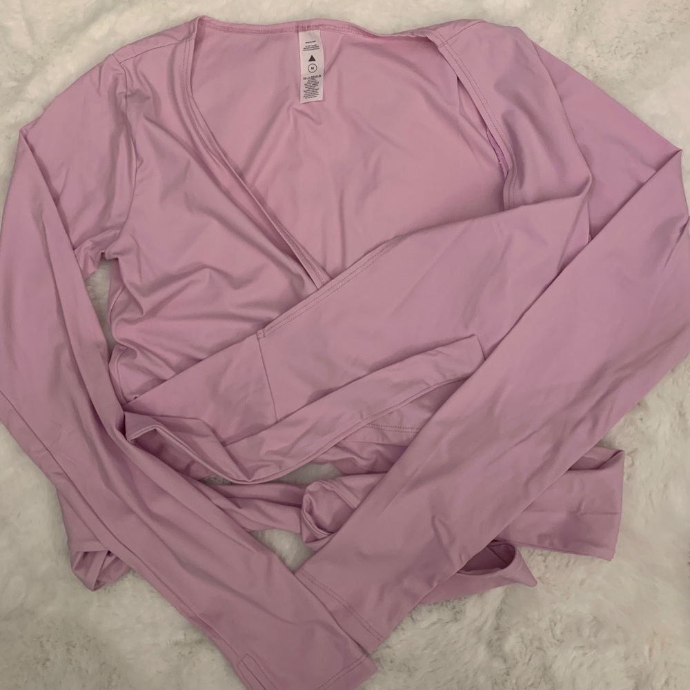 balance athletica dancer wrap top